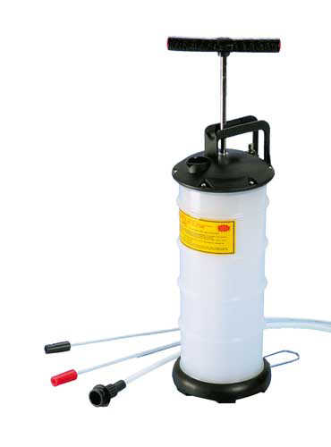 Pompa con Serbatoio per Estrazione Olio - Acqua 4,5 cl.